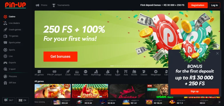 pin up casino online